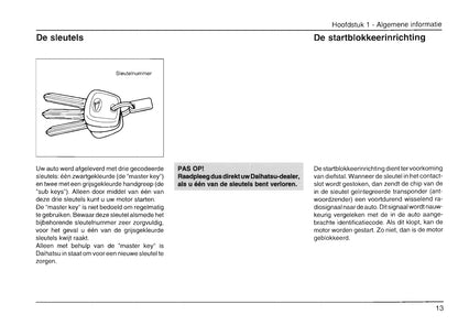 1999-2002 Daihatsu Gran Move Gebruikershandleiding | Nederlands