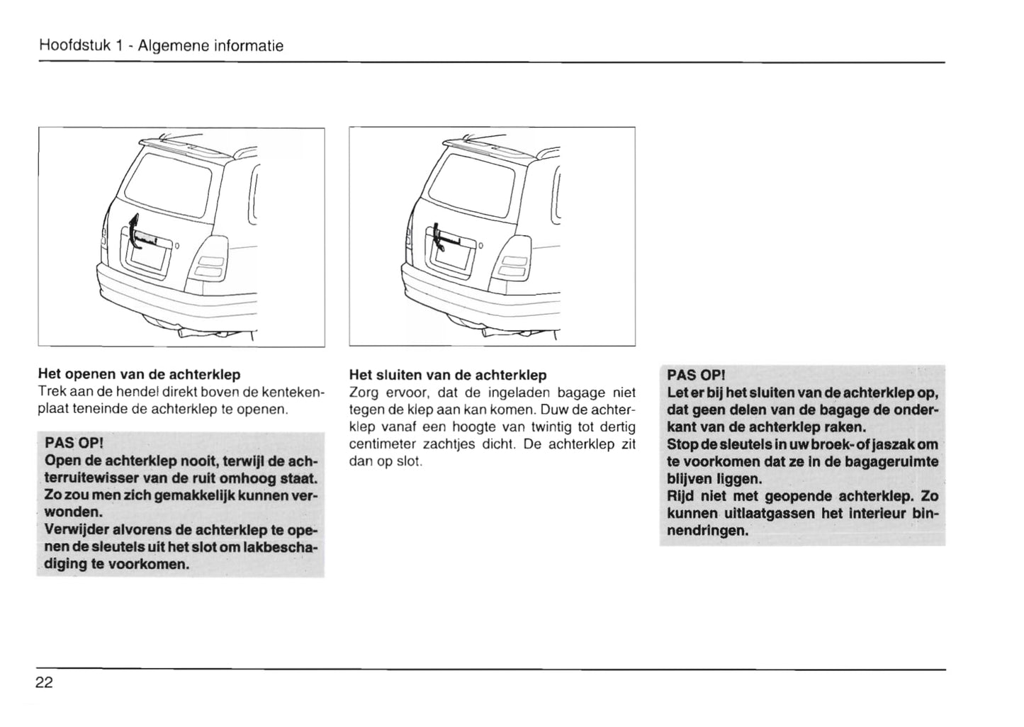 1999-2002 Daihatsu Gran Move Gebruikershandleiding | Nederlands