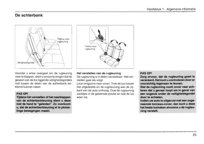 1999-2002 Daihatsu Gran Move Gebruikershandleiding | Nederlands