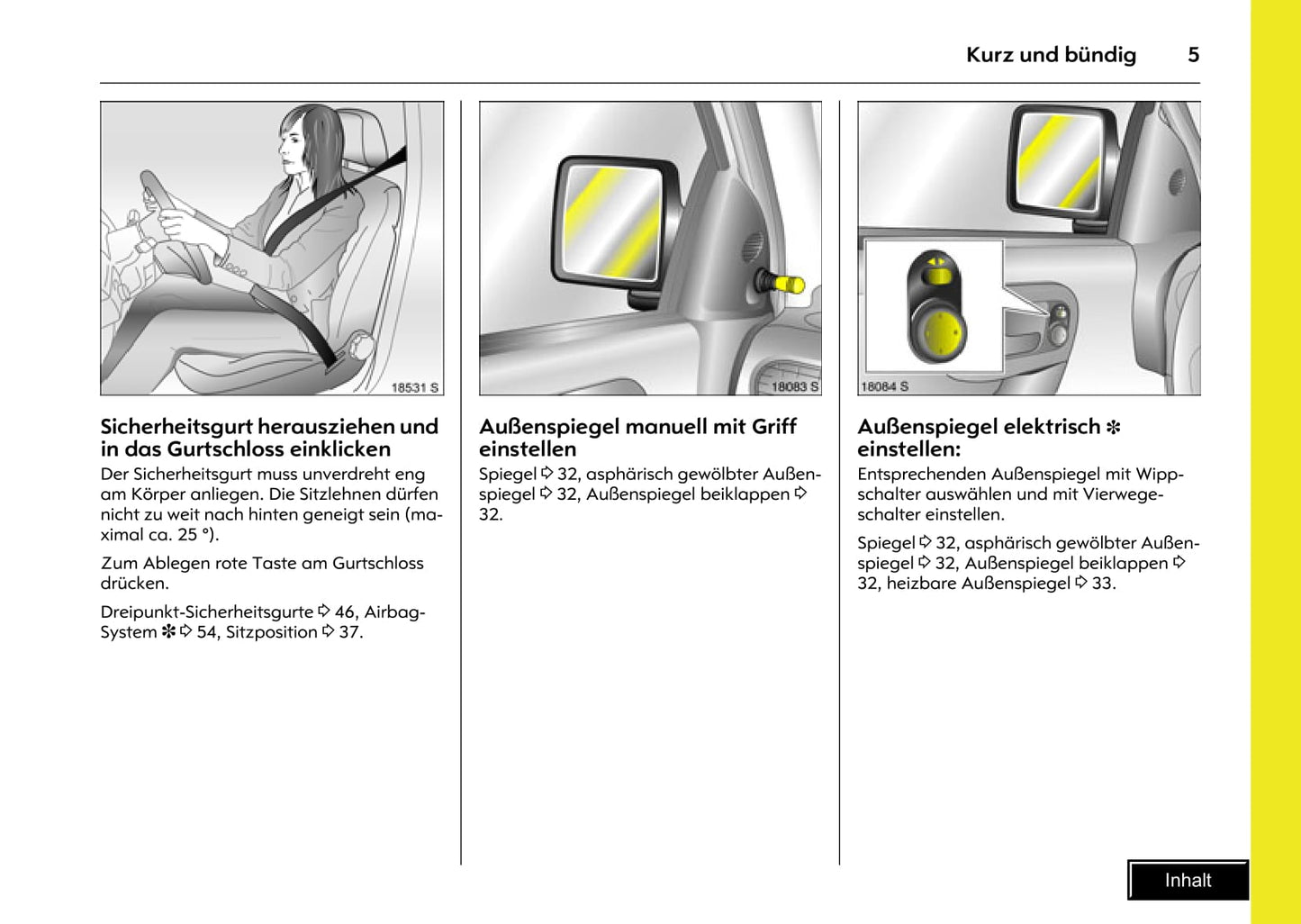 2009-2011 Opel Combo Owner's Manual | German