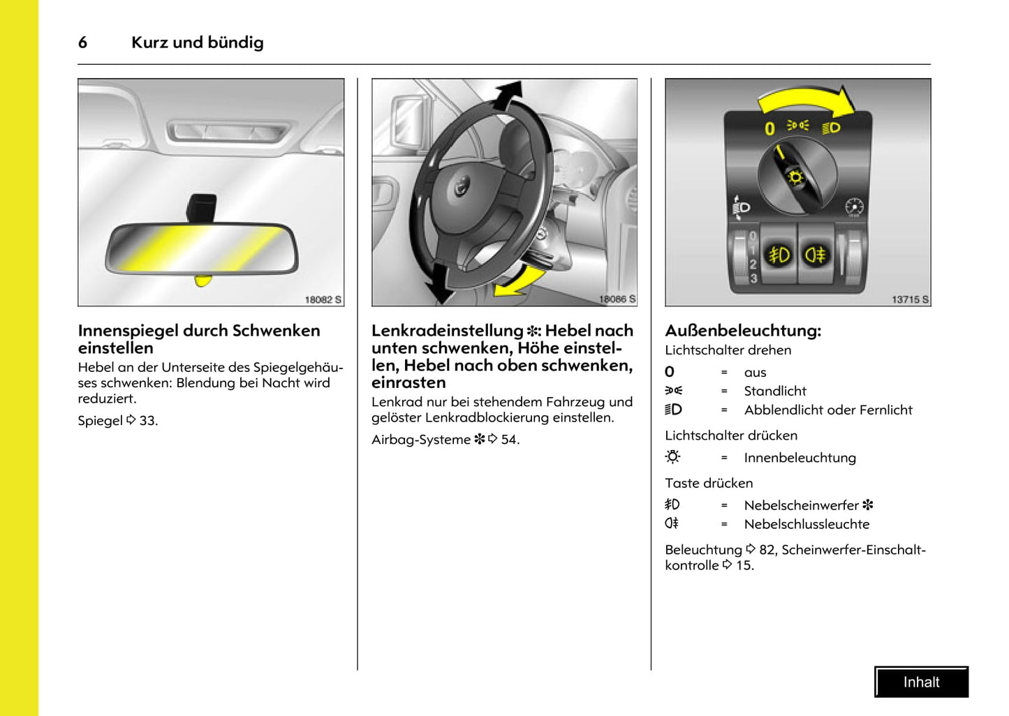 2009-2011 Opel Combo Owner's Manual | German