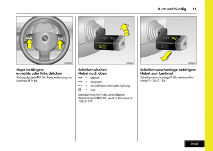 2009-2011 Opel Combo Owner's Manual | German