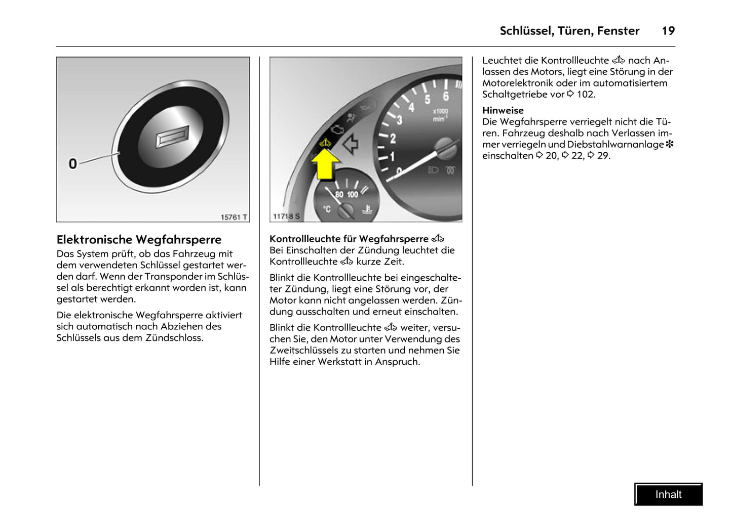 2009-2011 Opel Combo Owner's Manual | German