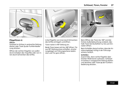 2009-2011 Opel Combo Owner's Manual | German