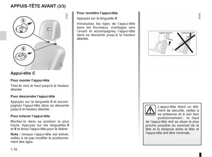 2012-2013 Renault Kangoo Owner's Manual | French