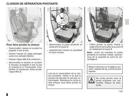 2012-2013 Renault Kangoo Owner's Manual | French