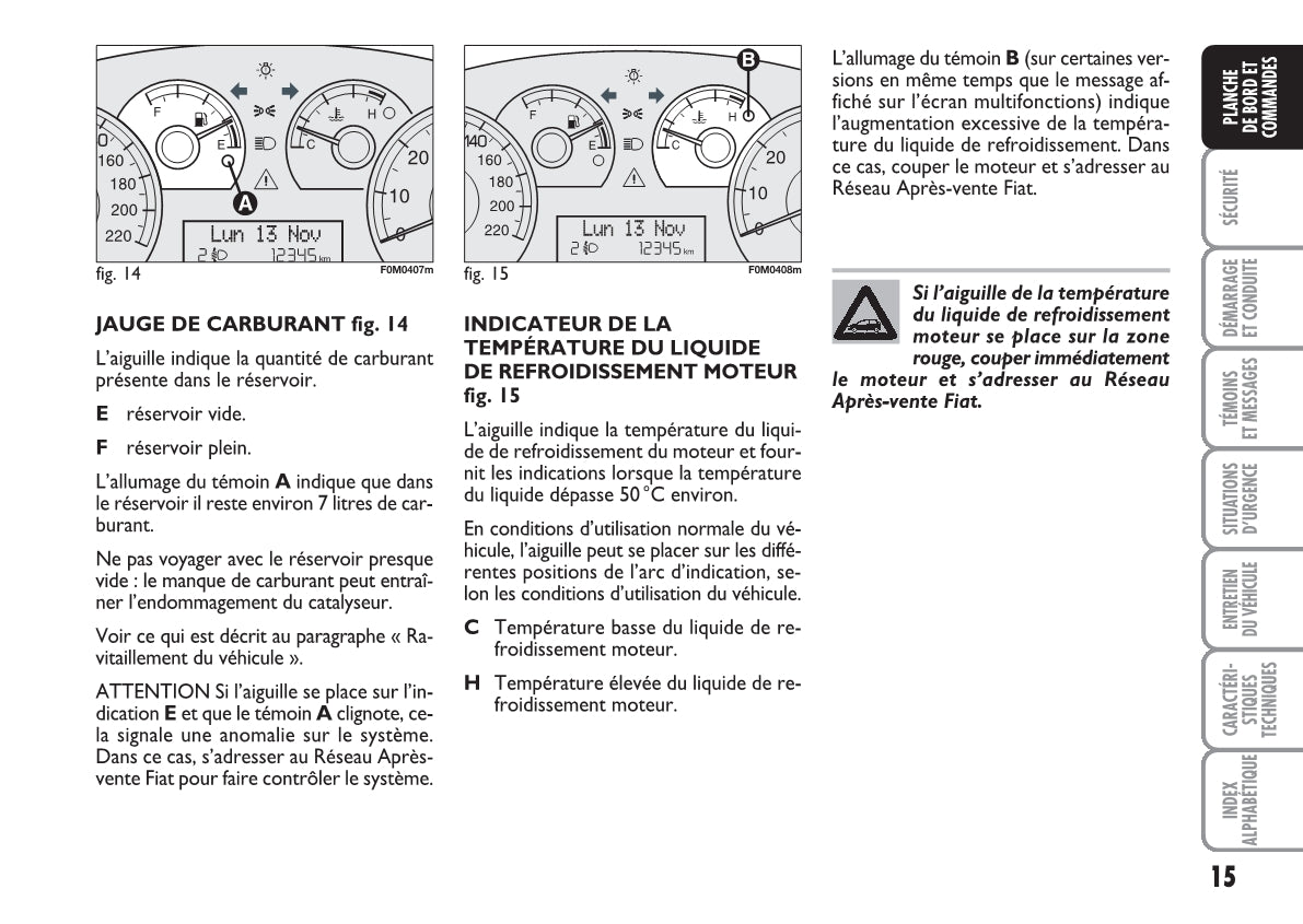 2010-2011 Fiat Grande Punto Bedienungsanleitung | Französisch