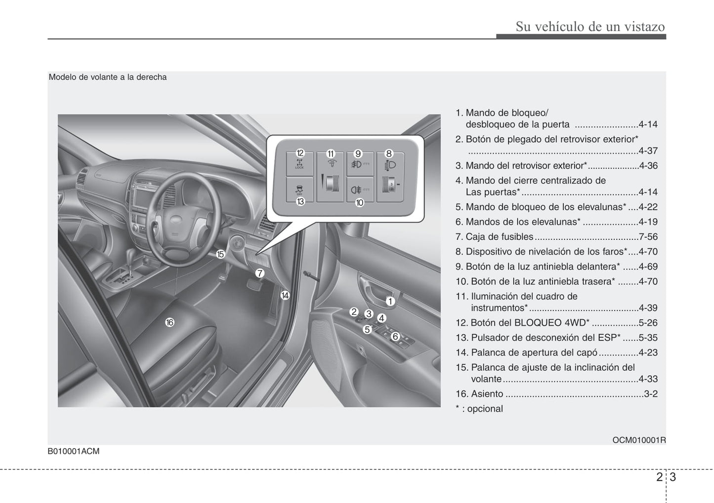 2010-2011 Hyundai Santa Fe Gebruikershandleiding | Spaans