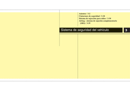 2010-2011 Hyundai Santa Fe Gebruikershandleiding | Spaans