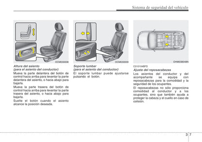 2010-2011 Hyundai Santa Fe Gebruikershandleiding | Spaans