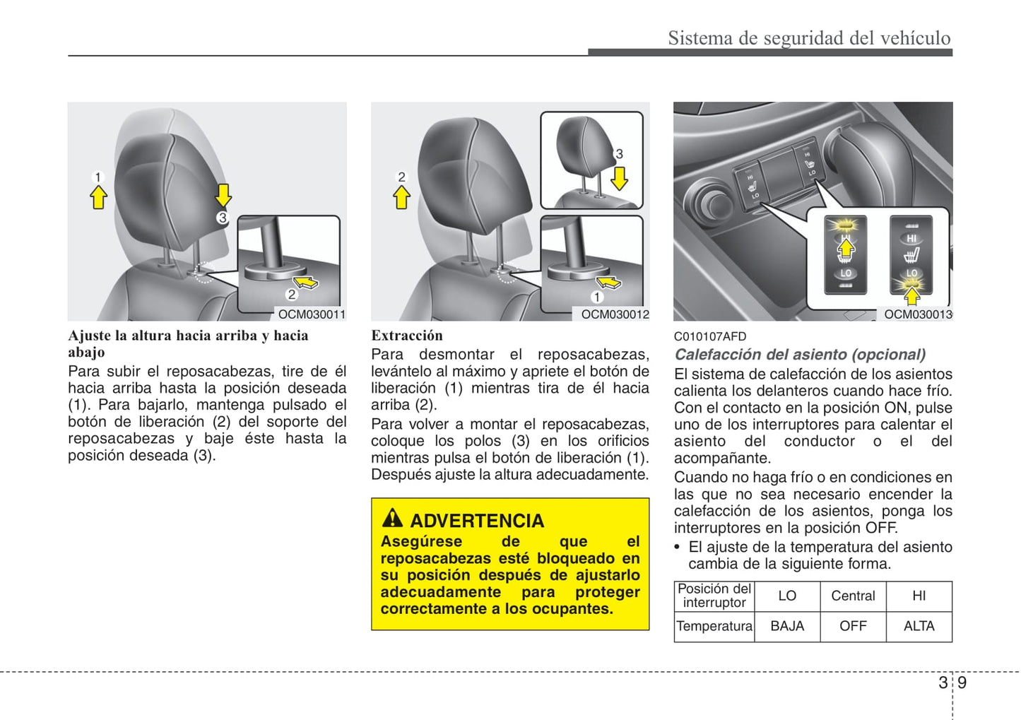 2010-2011 Hyundai Santa Fe Gebruikershandleiding | Spaans