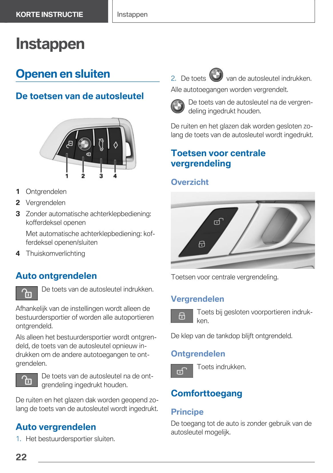 2020-2023 BMW M4 Manuel du propriétaire | Néerlandais