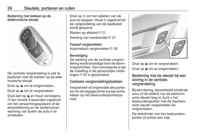 2019-2020 Opel Ampera-e Bedienungsanleitung | Niederländisch