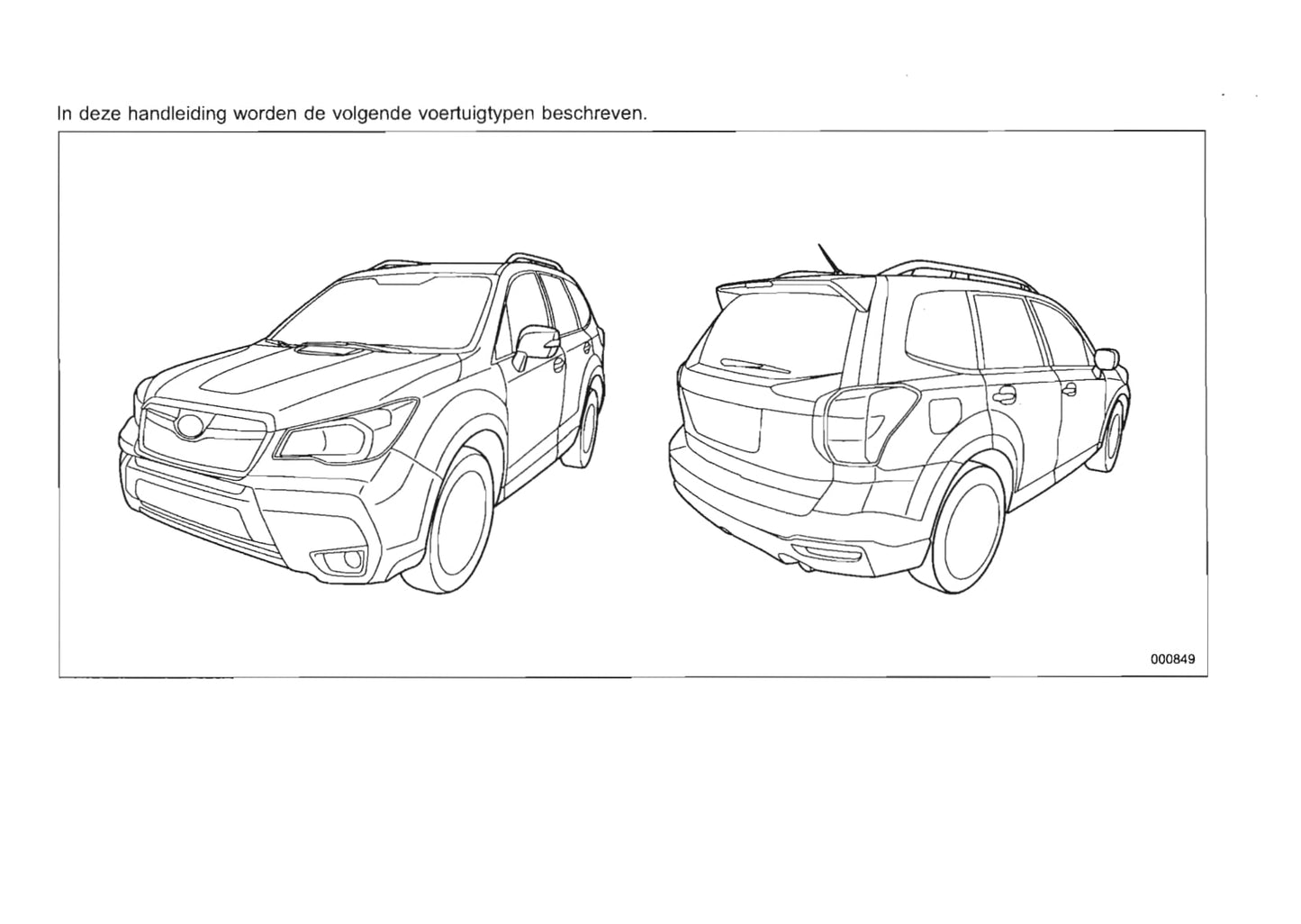 2013-2017 Subaru Forester Manuel du propriétaire | Néerlandais