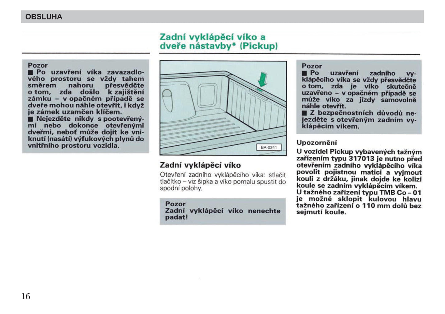 1998-1999 Skoda Felicia Gebruikershandleiding | Tsjechisch