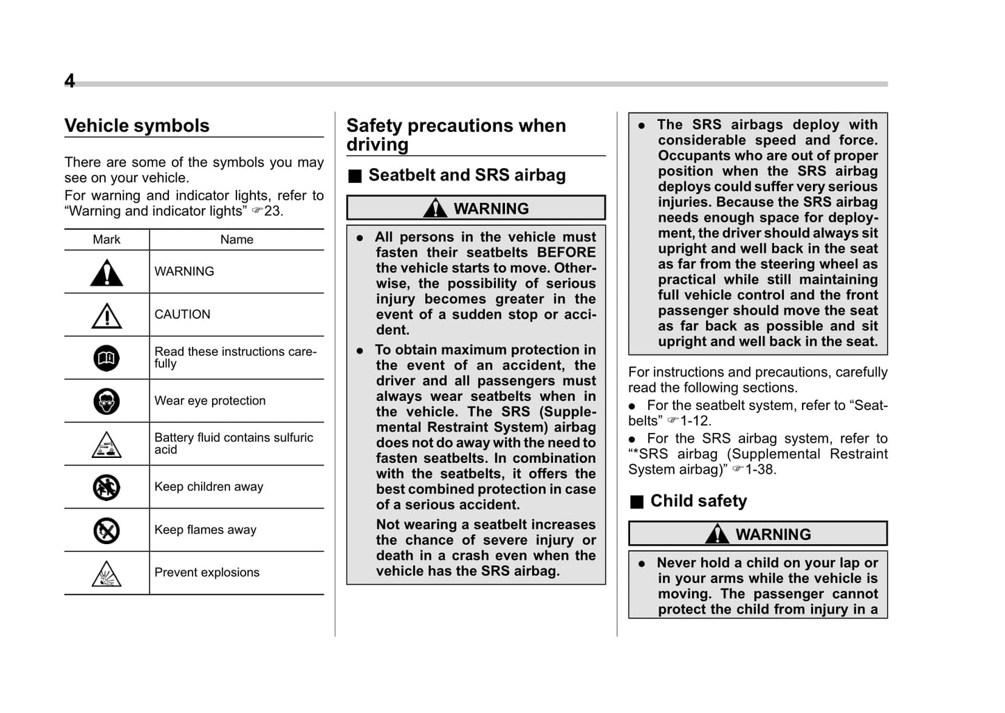 2018 Subaru Crosstrek Owner's Manual | English