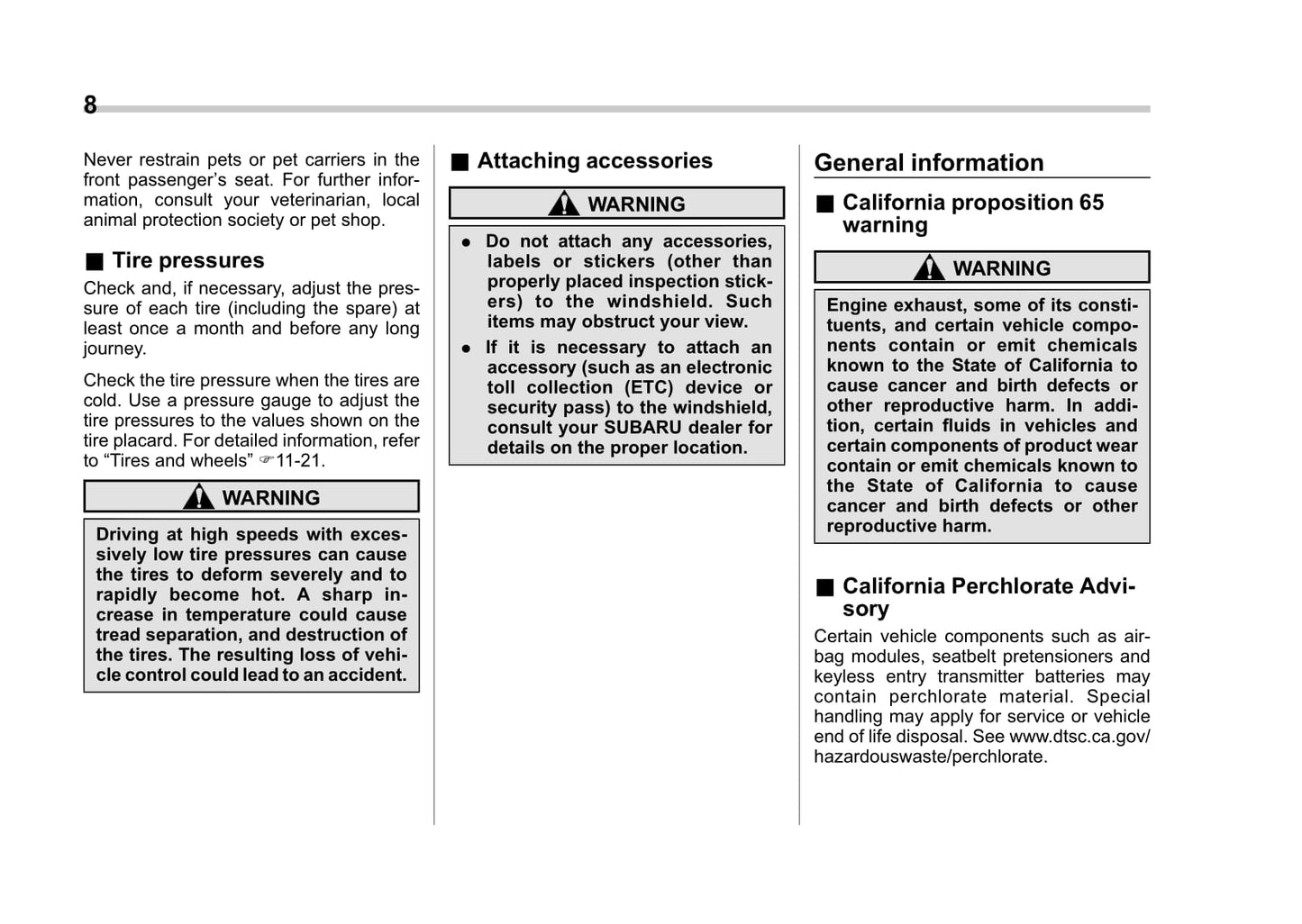 2018 Subaru Crosstrek Owner's Manual | English