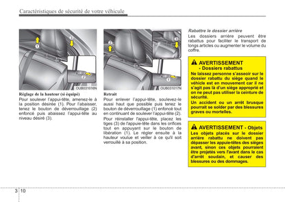 2016 Kia Rio Owner's Manual | French