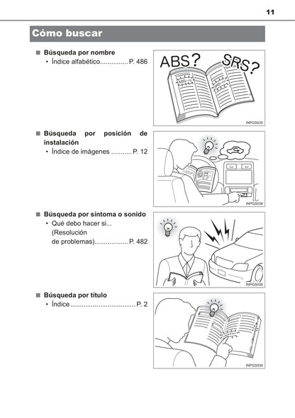 2016-2017 Toyota Yaris Hybrid Owner's Manual | Spanish