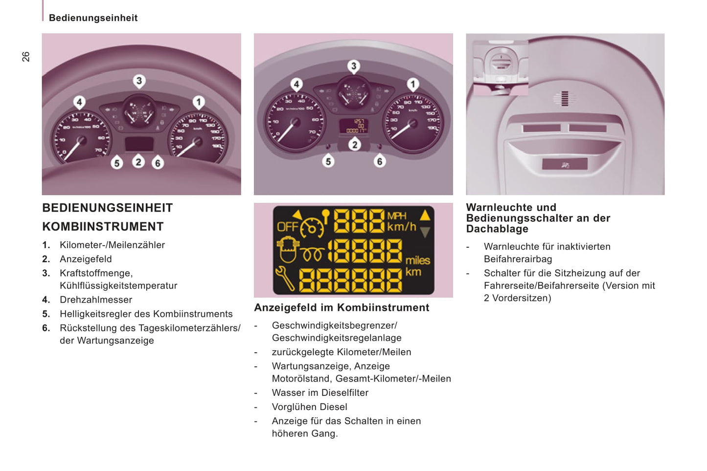 2011-2012 Citroën Jumpy Bedienungsanleitung | Deutsch