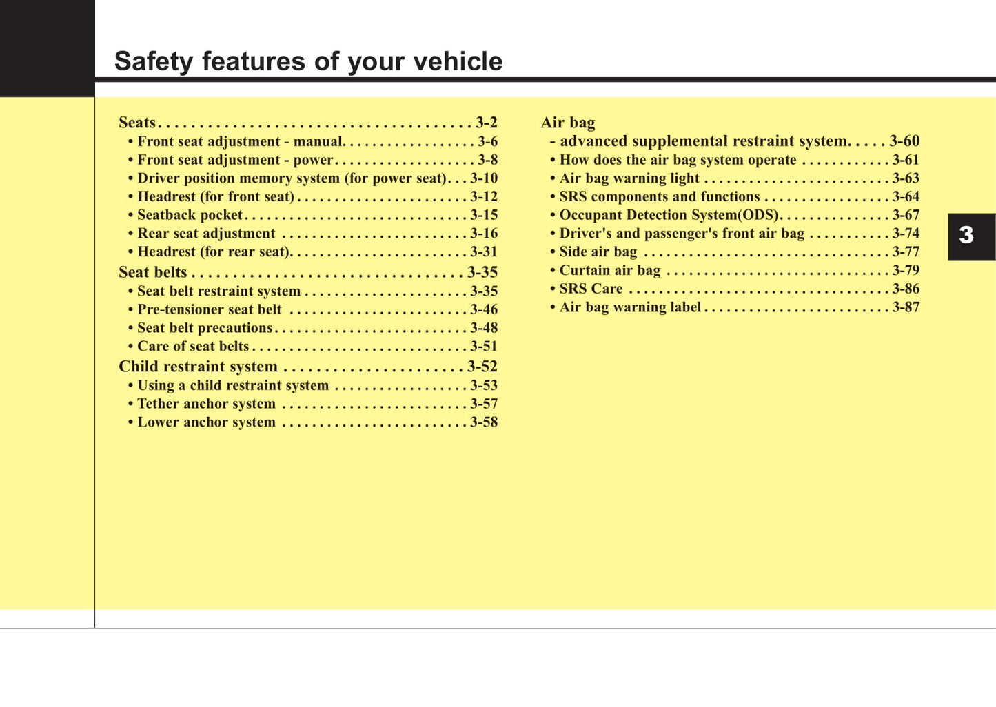 2018 Kia Sedona Owner's Manual | English