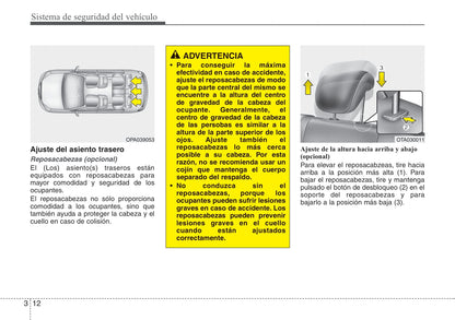 2015-2016 Kia Picanto Owner's Manual | Spanish