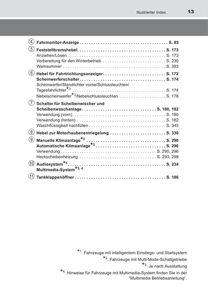 2017 Toyota Aygo Owner's Manual | German