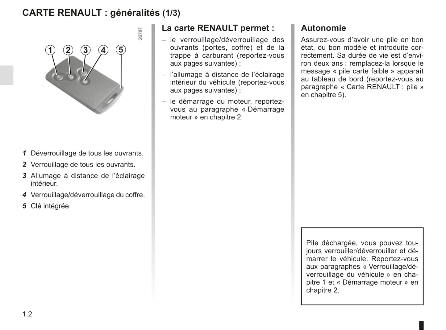 2016-2017 Renault Captur Owner's Manual | French