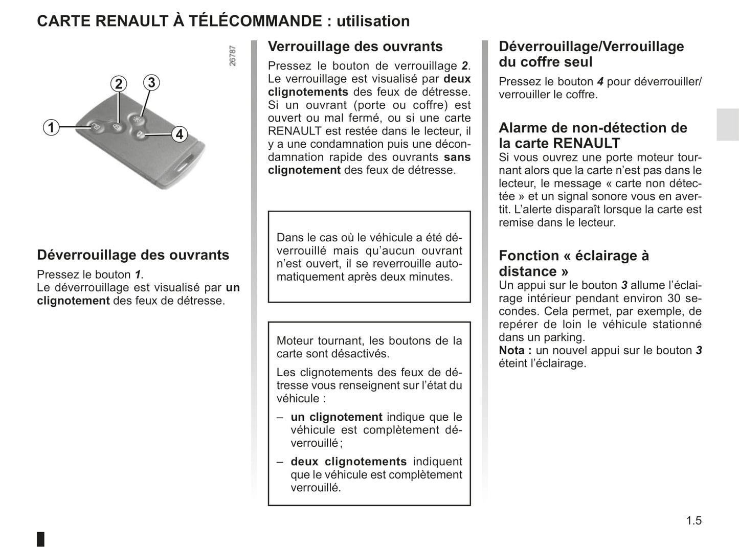 2016-2017 Renault Captur Owner's Manual | French