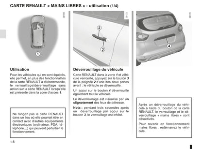 2016-2017 Renault Captur Owner's Manual | French