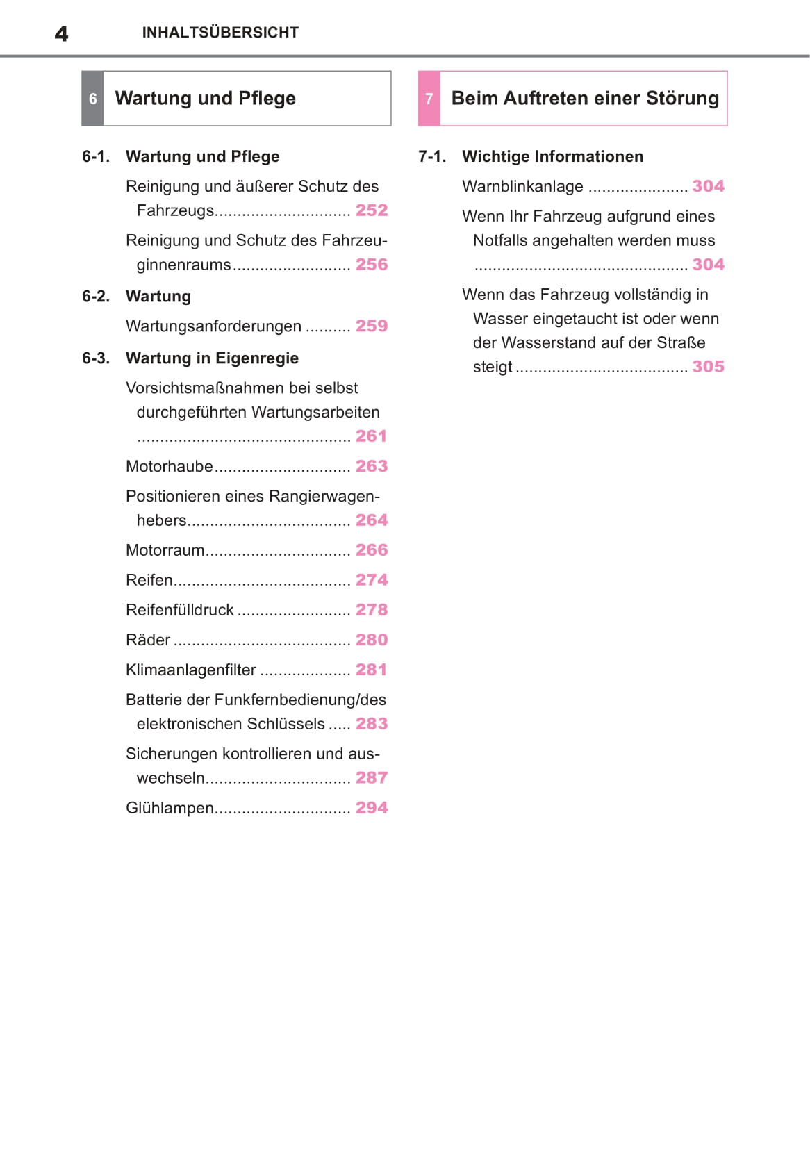 2022-2023 Toyota Aygo X Owner's Manual | German