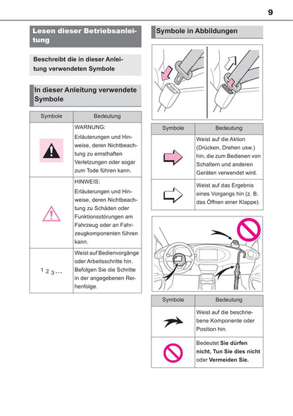 2022-2023 Toyota Aygo X Owner's Manual | German