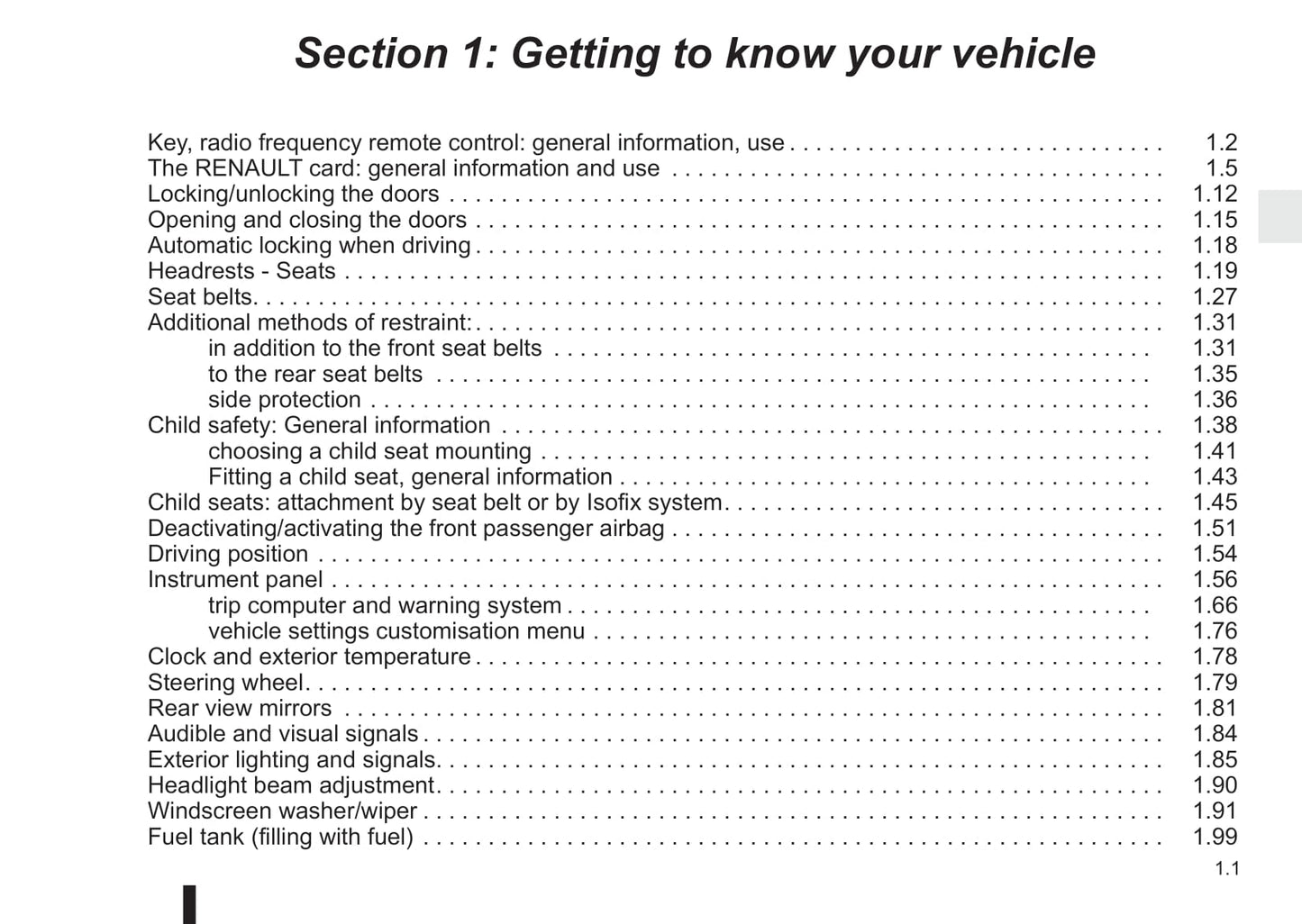 2015-2016 Renault Talisman Owner's Manual | English