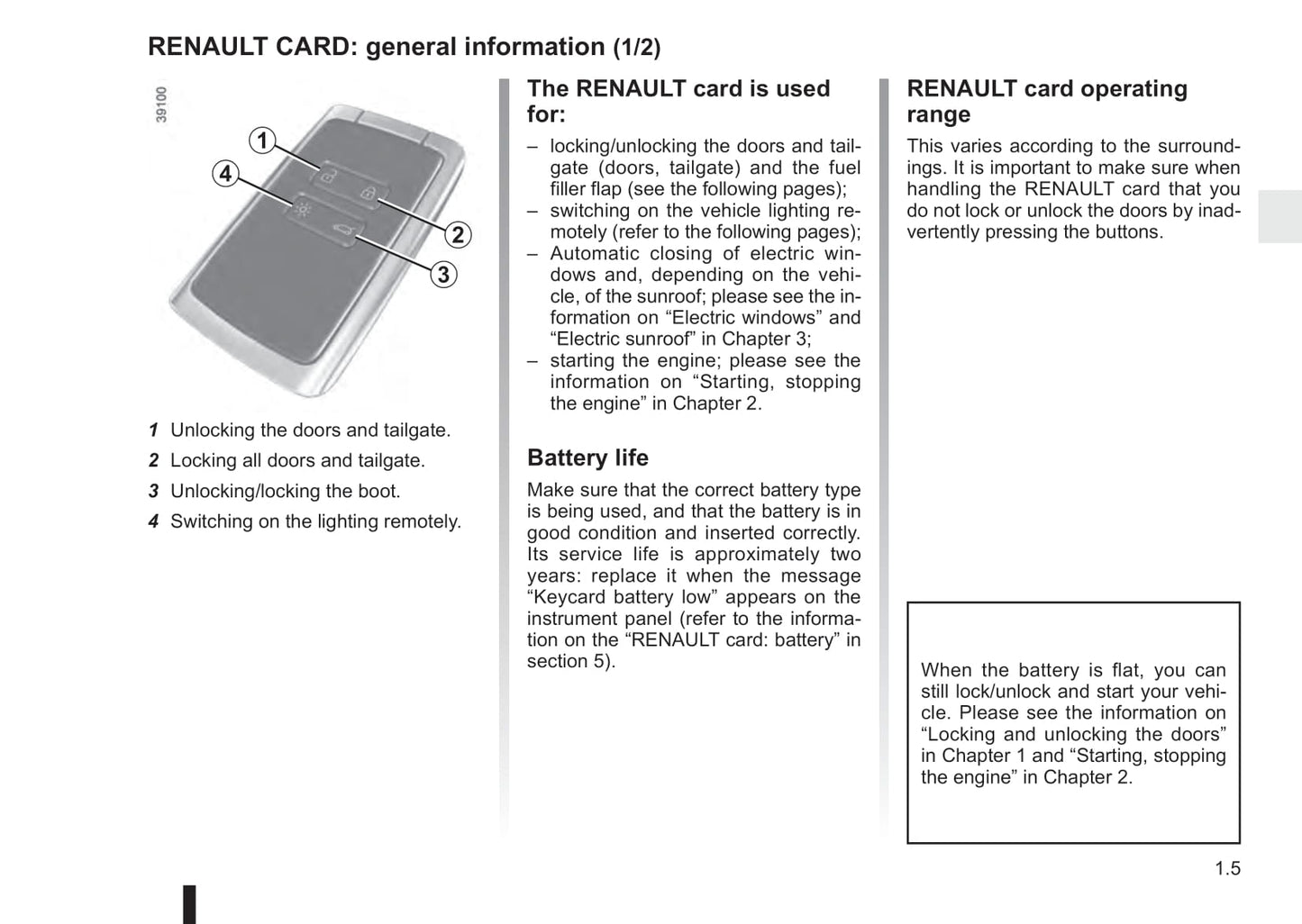 2015-2016 Renault Talisman Owner's Manual | English