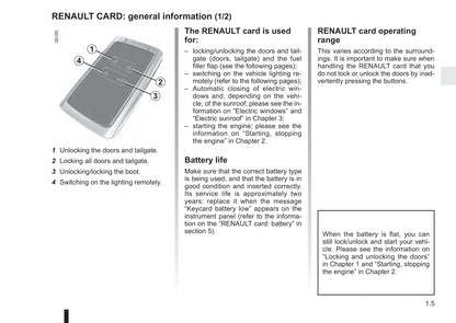 2015-2016 Renault Talisman Owner's Manual | English