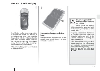 2015-2016 Renault Talisman Owner's Manual | English