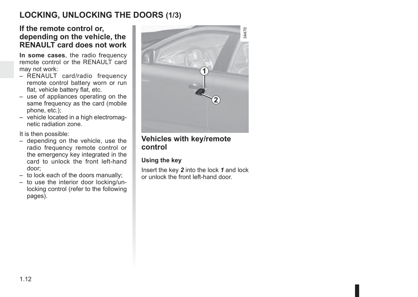 2015-2016 Renault Talisman Owner's Manual | English