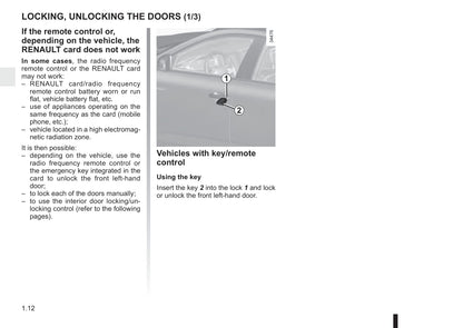 2015-2016 Renault Talisman Owner's Manual | English