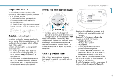 2018-2022 Peugeot 108 Owner's Manual | Spanish