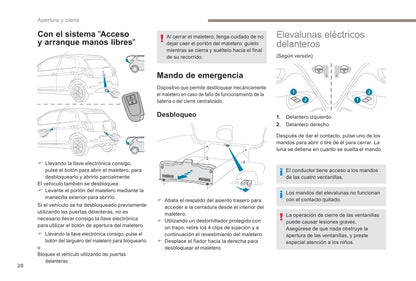 2018-2022 Peugeot 108 Owner's Manual | Spanish