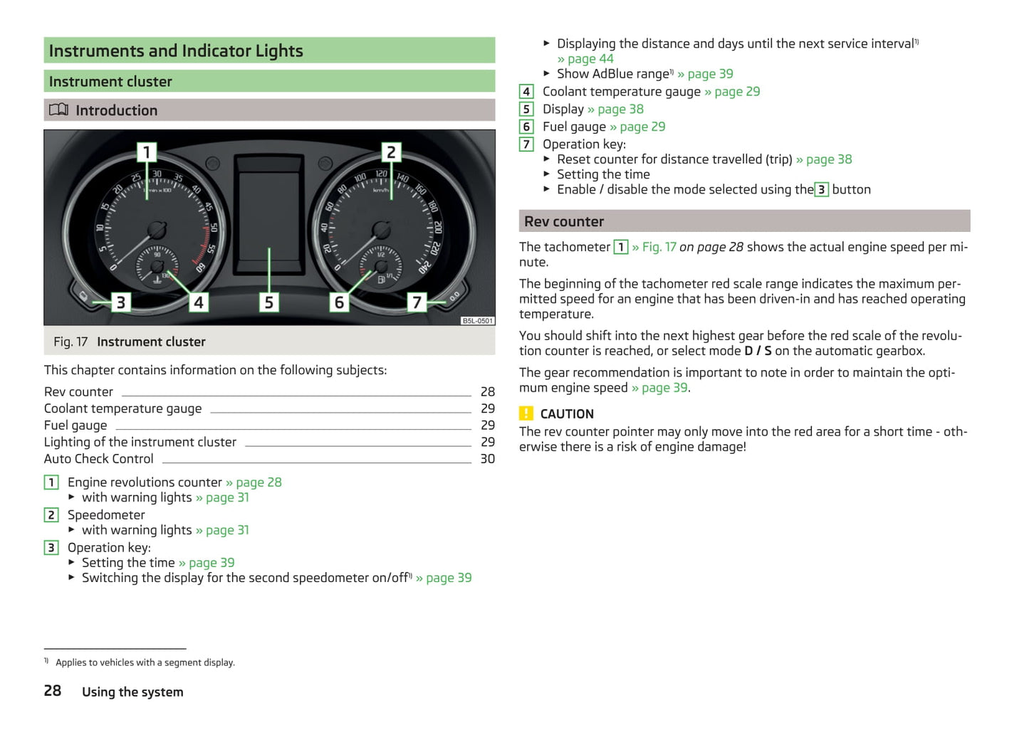 2016-2017 Skoda Yeti Owner's Manual | English