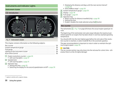 2016-2017 Skoda Yeti Owner's Manual | English