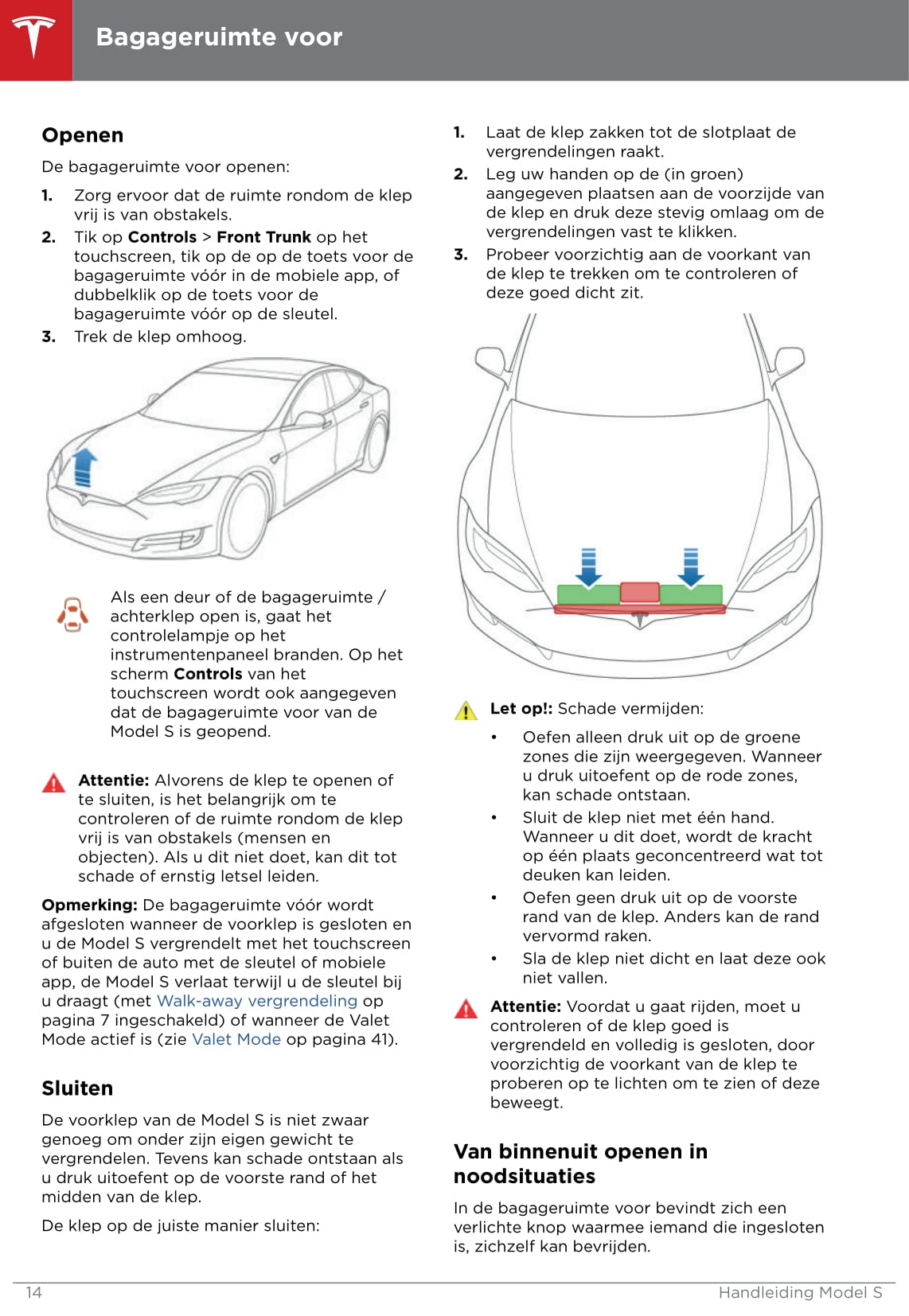 2016-2019 Tesla Model S Manuel du propriétaire | Néerlandais