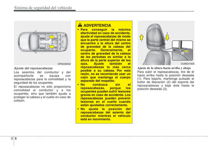 2015-2016 Kia Rio Owner's Manual | Spanish