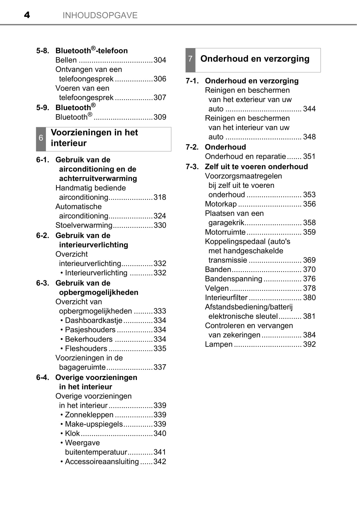 2019-2020 Toyota Aygo Owner's Manual | Dutch