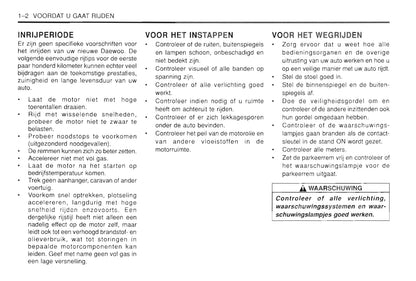 1997-2002 Daewoo Leganza Gebruikershandleiding | Nederlands