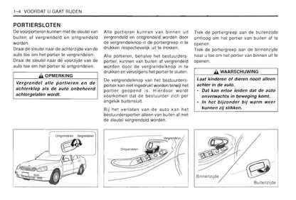 1997-2002 Daewoo Leganza Gebruikershandleiding | Nederlands