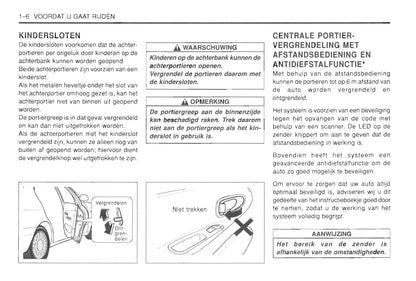 1997-2002 Daewoo Leganza Gebruikershandleiding | Nederlands