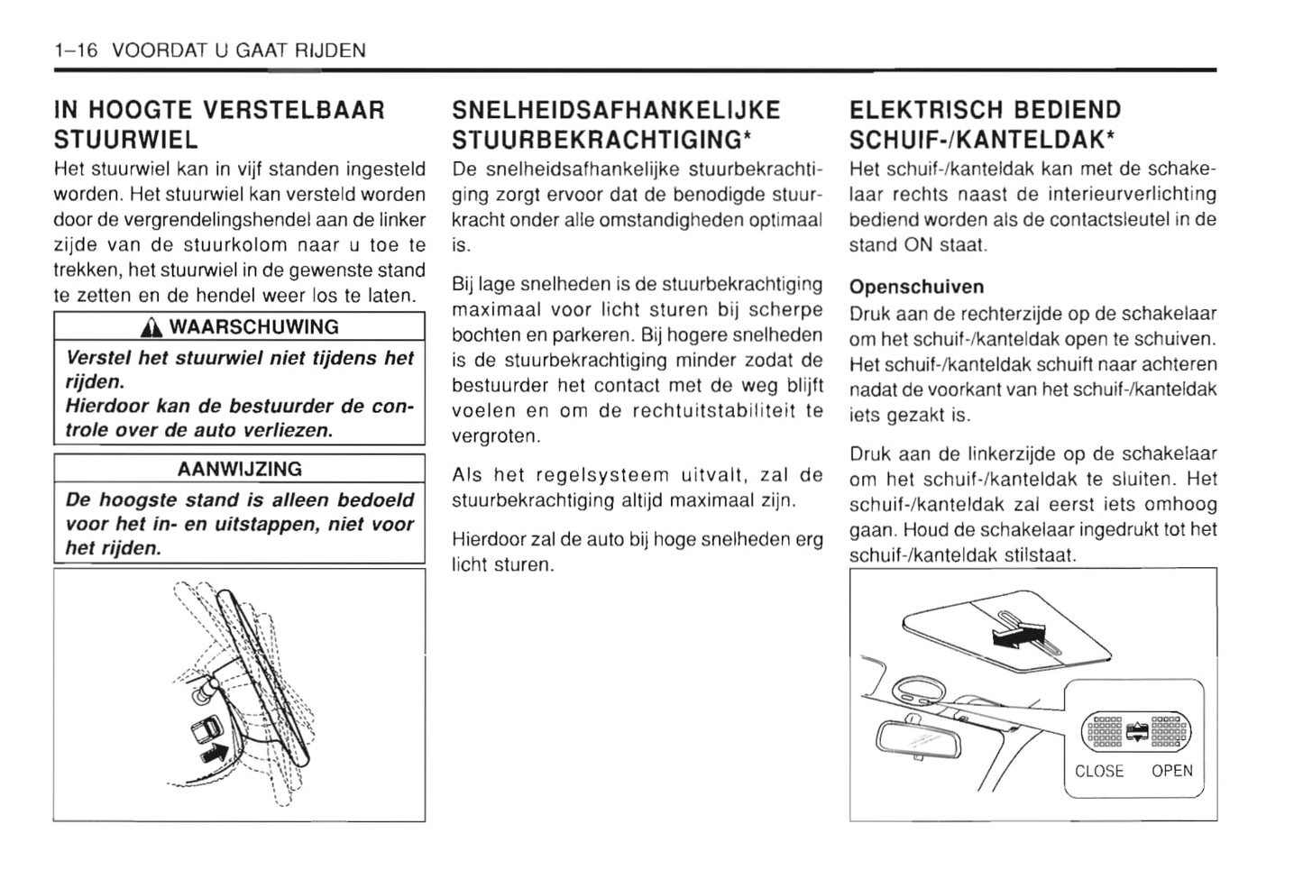 1997-2002 Daewoo Leganza Gebruikershandleiding | Nederlands