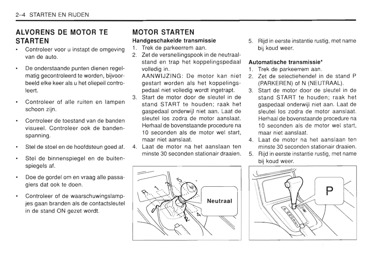 1997-2002 Daewoo Leganza Gebruikershandleiding | Nederlands